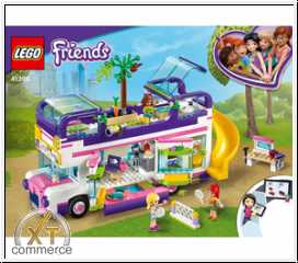 LEGO Friends Anleitung Freundschaftsbus  41395   Neu