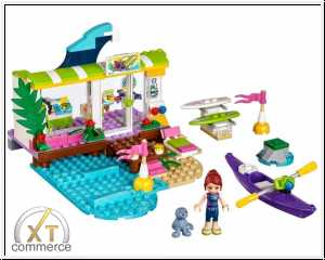 Original Lego Friends Set 41315 Surfladen Vollstndig