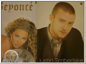 Poster  Beyonc  &  Justin Timberlake & Mark Medlock