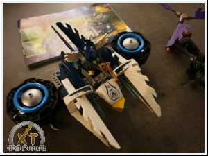 Lego Set 70007 Twin Bike mit Anleitung