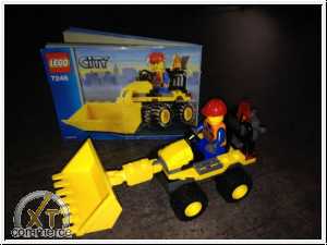 Lego Set City 7246 Mini Bagger Bauanleitung