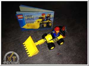 Lego Set City 7246 Mini Bagger Bauanleitung