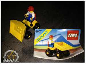 Lego Set 6507 Baustellenfahrzeug / Kipper Bauanleitung