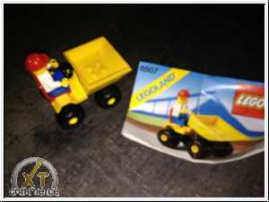 Lego Set 6507 Baustellenfahrzeug / Kipper Bauanleitung