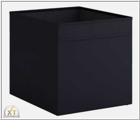 Drna Kallax / EXPEDIT Aufbewahrungsbox  33 x 38 x 33 schwarz