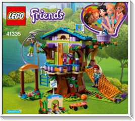 LEGO Friends Anleitung Mias Baumhaus 41335  Neu