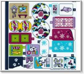 LEGO Friends Sticker fr Set 41323 Chalet im Wintersportort Neu