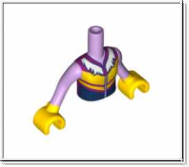 LEGO Friends Torso fr Andrea / Stephanie  Neu