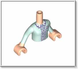 LEGO Friends Torso fr Emma  Neu