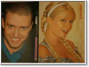 Poster Justin Timberlake & Paris Hilton & Part Six