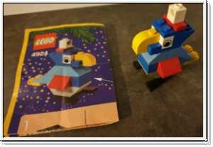 Lego Set 4924 Papagei mit BA