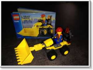 Lego Set City 7246 Mini Bagger Bauanleitung
